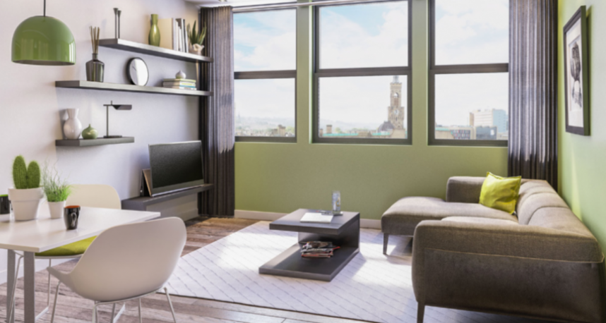 The Residence at Park House Hamilton International Estates lounge
